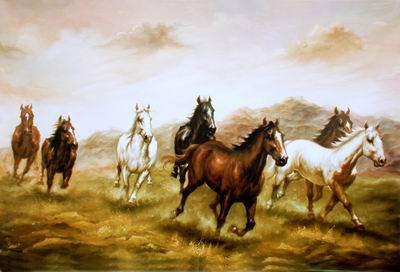 unknow artist Horses 03 Germany oil painting art